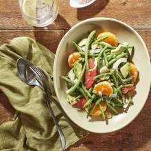 Green beans, fennel and citrus salad