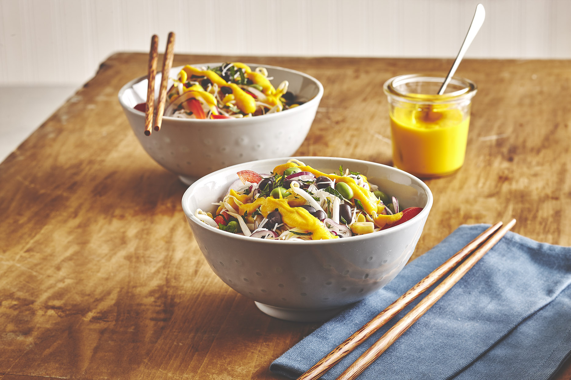 Asian Salad with Mango and Ginger