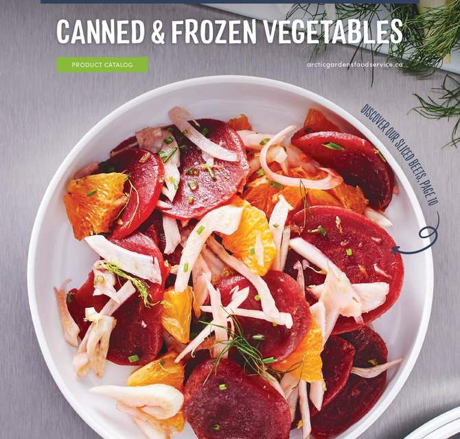 Canned and Frozen Vegetables Portfolio